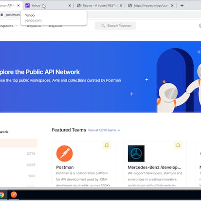 How to create an API request using Postman