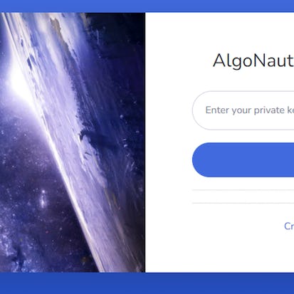 Crea tu propia wallet con Algorand