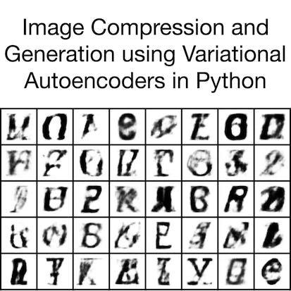 Image Compression and Generation using Variational Autoencoders in Python