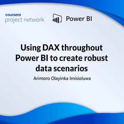 Using DAX throughout PowerBI to create robust data scenarios