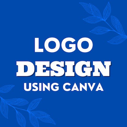 Create eye-catching logos using Canva for an ebrand