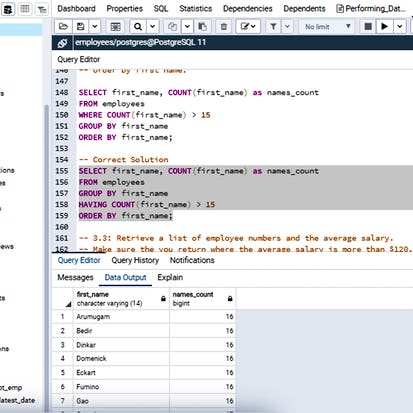 Performing Data Aggregation using SQL Aggregate Functions