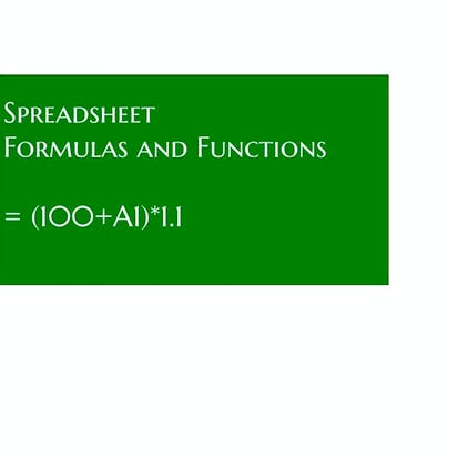 Using Advanced Formulas and Functions in Excel