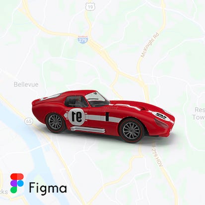 Car Transport App in Figma