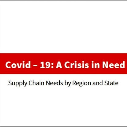 Using Covid-19 Data to Make Supply Chain Logistics Decisions in Spreadsheets