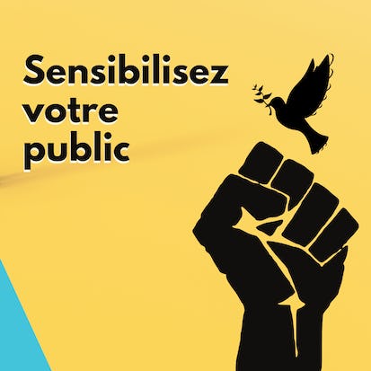 Créer du contenu de sensibilisation à une cause sur Canva