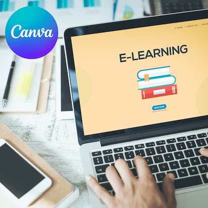 Crea contenido de e-learning con Canva para tus estudiantes