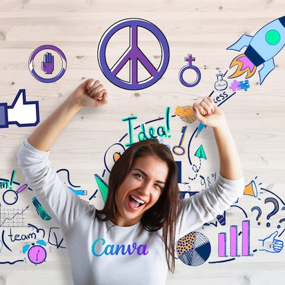 Build social awareness content for Facebook with Canva