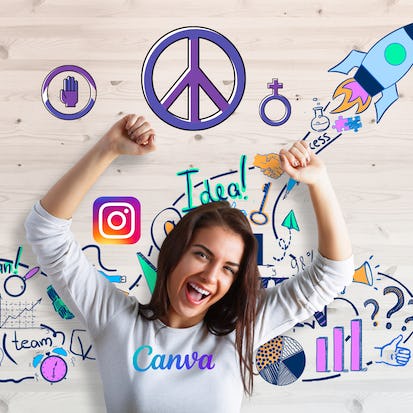 Build social awareness content for Instagram with Canva