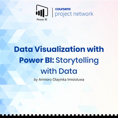 Data Visualization with Power BI: Storytelling with Data