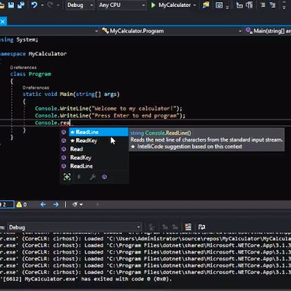 Learn to Code using C# on VS Code