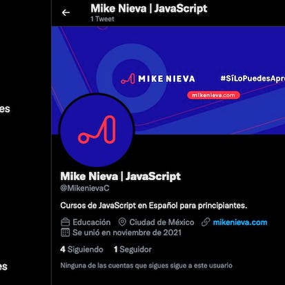 Crea un perfil de negocios en Twitter