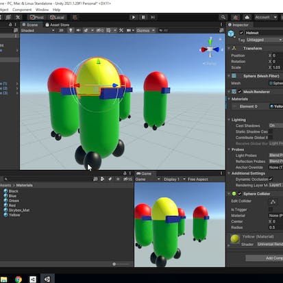 Prefabs, Nested Prefabs and Variants in Unity