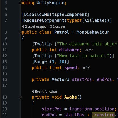 Manipulate Object Properties with C# in Unity