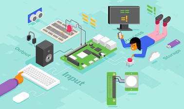 Teaching Physical Computing with Raspberry Pi and Python