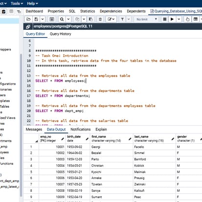 Querying Databases Using SQL SELECT statement