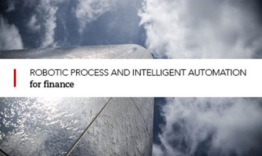 Robotic process and intelligent automation for finance