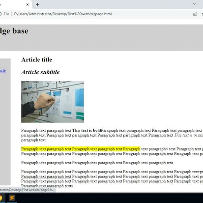 HTML for Beginners: Getting Started