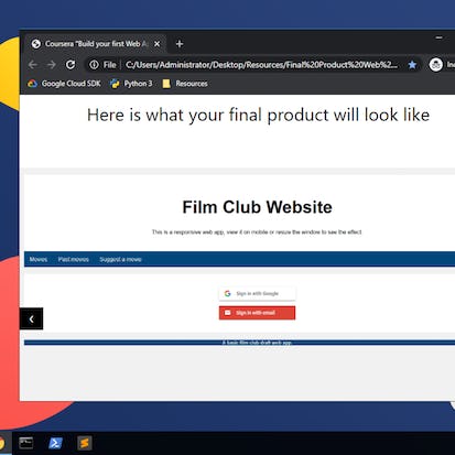Build a film club web app on Google AppEngine