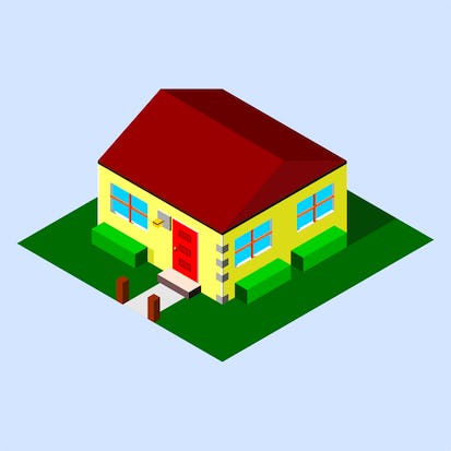 Draw an Isometric House with Inkscape
