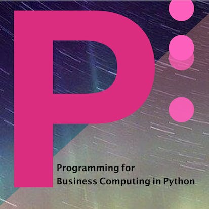 用 Python 做商管程式設計（二）(Programming for Business Computing in Python (2))