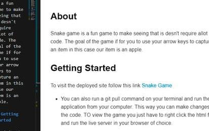 Perfecting your Readme