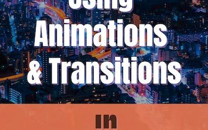 Using Animations and Transitions in Libre Impress