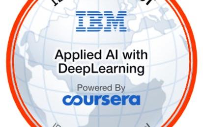 Applied AI with DeepLearning