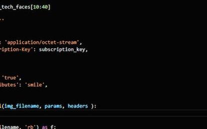 Trabajando con Azure Face API