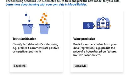 Haciendo modelos con ML.NET