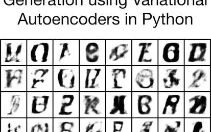 Image Compression and Generation using Variational Autoencoders in Python