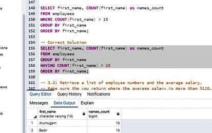 Performing Data Aggregation using SQL Aggregate Functions