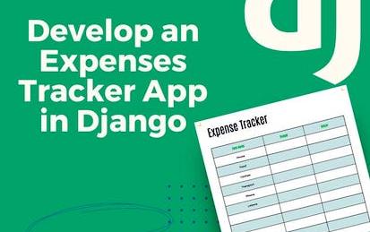 Build an expense tracker app in Django
