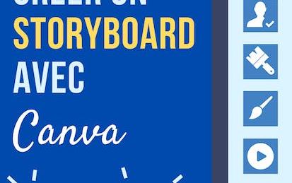Créer un Storyboard avec Canva