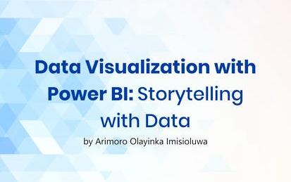 Data Visualization with Power BI: Storytelling with Data