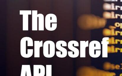 Finding bibliography metrics using the Crossref API