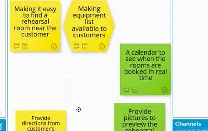 Create an online brainstorming with Stormboard