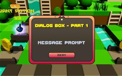 Create a Dialog Box with C# in Unity Part 1 - Message Prompt