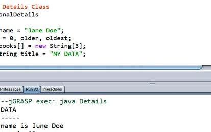 Process Personal Details using Methods in Java