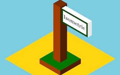 Draw an Isometric Sign Post with Inkscape