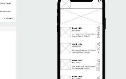 Draw an interactive wireframe in Mockplus