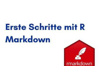 Erste Schritte mit R Markdown