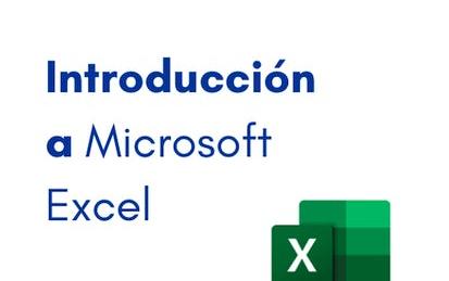 Introducción a Microsoft Excel
