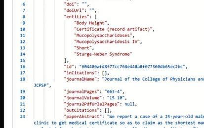 Análisis de texto en archivos con Azure cognitive search