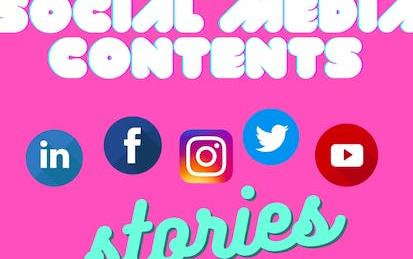 Engage your niche on social media: visual stories with Canva
