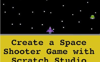 Create a Space Shooter Game with Scratch Studio